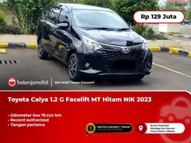 [LOW KM] Toyota Calya 1.2 G MT Manual Facelift Hitam 2023/2024