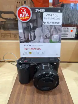 Segampangitu Cicilan Sony ZV E10L Bisa Gratis 1x Cicilan