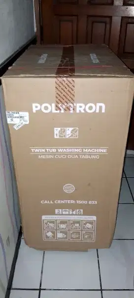 Mesin cuci polytron baru PWM-8076 dan garansi