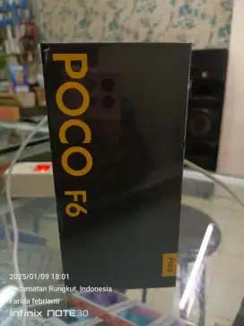 Poco X6 pro 5G 12/512gb baru garansi resmi bisa TT Kredit