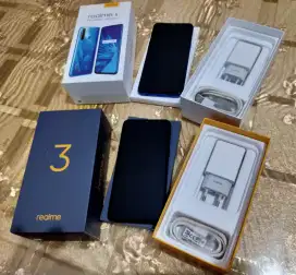 REALME 5 (3/64) + REALME 3 (3/64), 95% mulus, Komplit spt Baru beli