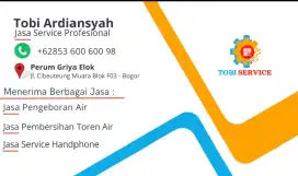 Jasa Service Bor air dan Service Handphone