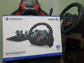 Logitech G29 for PS5,PS4,PS3 n PC. Fullset like new