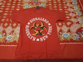 Kaos T Shirt Biohazard