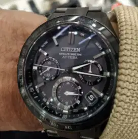 Citizen Ecodrive Attesa Satellite Wave GPS CC4055-65E