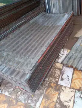 Jual seng gelombang bekas 80x180