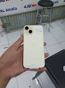 Iphone 15 128 ibox yellow Open Box saja