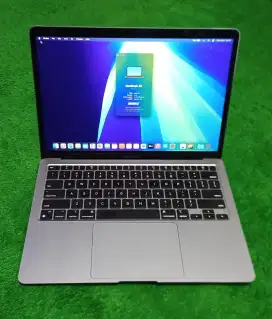 Apple Macbook Air M1 2020 8/256 Grey mulus like new murah