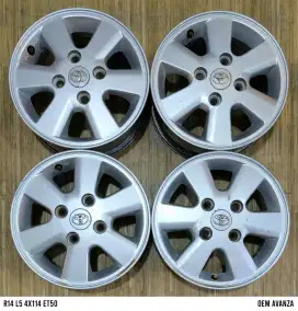 Jual velg oem avanza r14 4x114,3