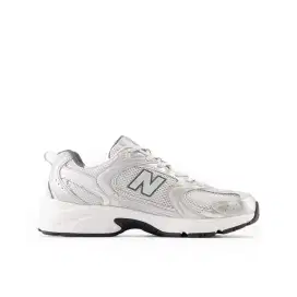 Jual sepatu NB 530 warna white silver original