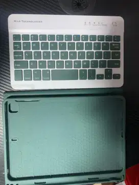 Keyboard dan Case iPad mini 5 merk Mils Bluetooth Murrah