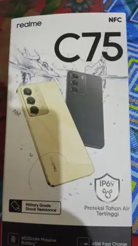 realme c75 black 8/128 TT bawah