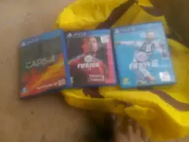 3 BD KASET PS 4 ORI SECOND FIFA 19,20&CARS