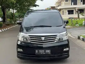 Toyota Alphard G AT 2006 Hitam Metalik