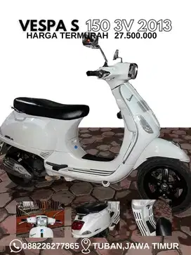 JUAL CEPAT VESPA S 150 3V TAHUN 2013