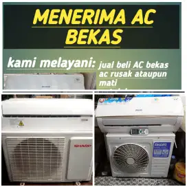 Terima ac bekas rusak