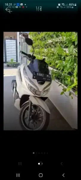 PCX ABS KM 15 RIBU.    SURAT LENGKAP REMOTE LENGKAP