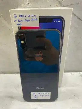 iPhone X 64Gb Black Ex Resmi IBox