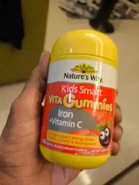 NATURES WAY KIDS SMART VITA GUMMIES IRON VITAMIN C