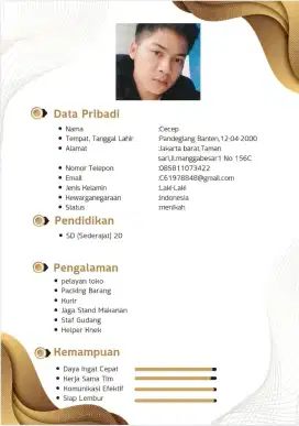 NYARI KERJA Packing  apa SAJA/CLENING SERVIS/JAGA STAND/PACKING