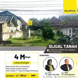 Dijual Tanah Strategis di Pusri Kota Palembang