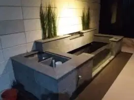 Jasa pembuatan kolam koi minimalis