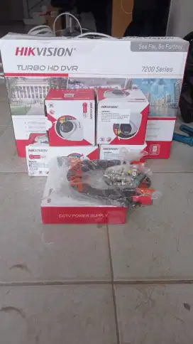 Sedia cctv paket hikvision ready free pasang