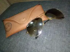 Dijual Original Rayban Aviator  Sunglasses  RB 3025 Large Metal (NEGO)