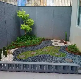 Pembuatan Taman rumah minimalis