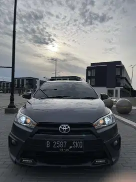 KM50rb YARIS S TRD 2016 GREY PAJAK PANJANG FULL ORI RAWATAN SIAP PAKAI