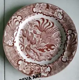 Piring keramik eropa langka era 1800an