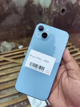 Iphone 14plus 128 bu masih mulus noken all oprator