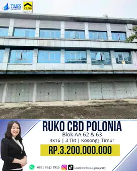 Ruko Gandeng Polonia Blok AA