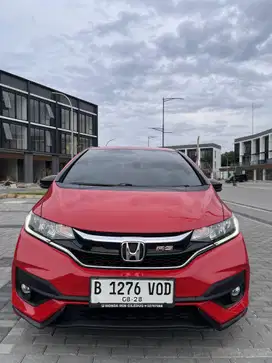 JAZZ RS AT 2018 MERAH KM 50rb PAJAK PANJANG RAWATAN SIAP PAKAI GRESS