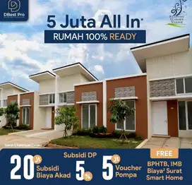 (DS) RUMAH READY SIAP HUNI CICILAN 2 JT DEKAT STASIUN PARUNGPANJANG