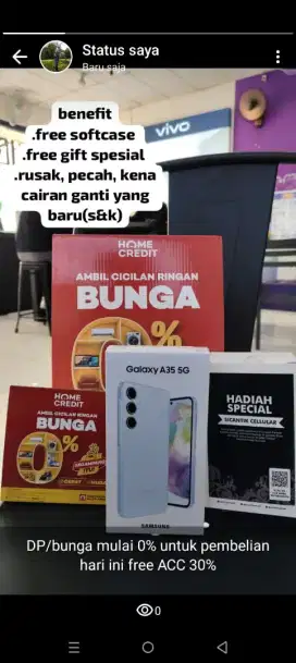 Samsung A35 termurah di Blitar Raya