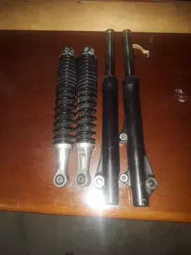 Shock depan dan belakang supra x 125