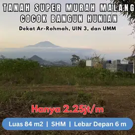 Tanah Murah SHM Dau Sumbersekar Malang Cocok Bangun Kost / Hunian