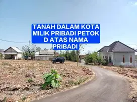 JUAL MURAH TANAH MILIK PRIBADI LUAS 91m² LOKASI KOTA