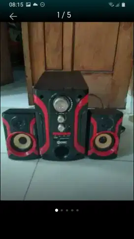 subwoofer sama spekernya murah jual cepat