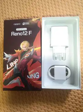 Jual cepat Oppo Reno 12f ram 8/256,mulus,lengkap..rp.3,4k