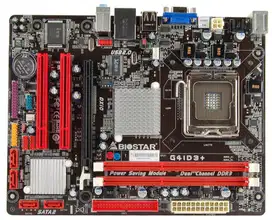 Mainboard BIOSTAR G41D3+ (GRATIS PROCESSOR)