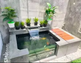 KOLAM IKAN MINIMALIS