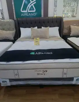 PROMO SPRINGBED AIRLAND KASUR SPRING BED GLORY 50 Free 1× Cicilan