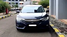 km47rb honda civic es sedan turbo 2017 biru tangan pertama dari baru