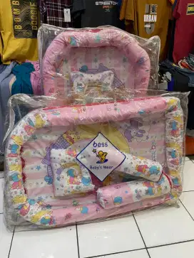 Dijual cepat kasur bayi box ada kelambu bantal 3 psc