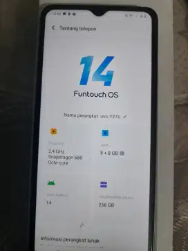 Jual hp vivo Y27s cepat