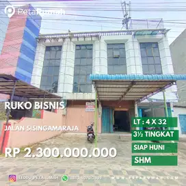 ruko bisnis jalan sm raja sisingamaraja daerah medan amplas