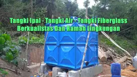 JUAL! Tangki Air Tangki Panel, Rooftank Kotak, Toren Air FRP, Roof Tan