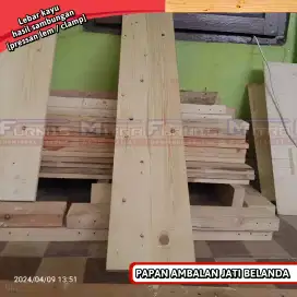 Papan ambalan jati belanda